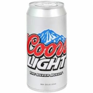 Coors Light Beer Cans 12oz