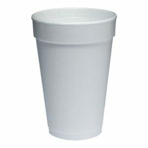 Cup Foam Wht 16oz 25ct PK