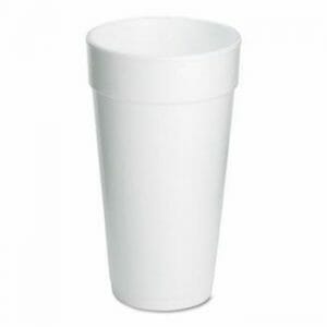 Cup Foam Wht 20oz 25CT