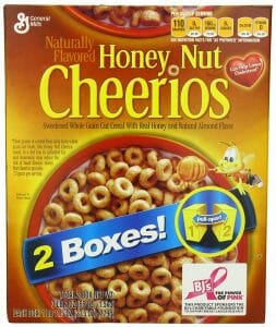 G/Mills Honey Nut Cheerios 55z