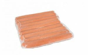 Hot Dogs 4x1 12" 1/2 CASE 5lb