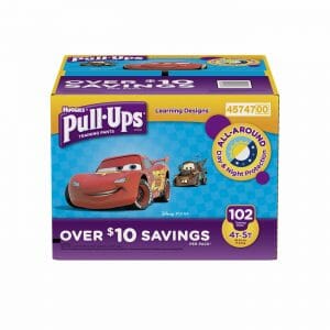 Pull Ups Boy 4T-5T 102ct